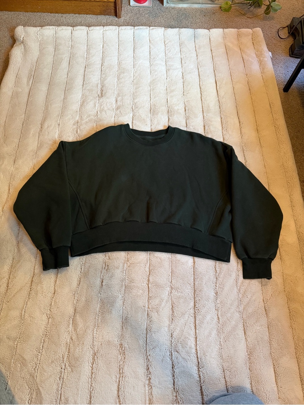 Vuori Restore Mini Crew, Evergreen, Size XL